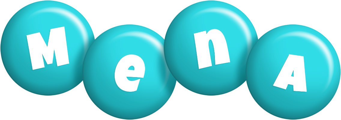 Mena candy-azur logo