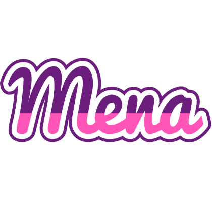 Mena cheerful logo