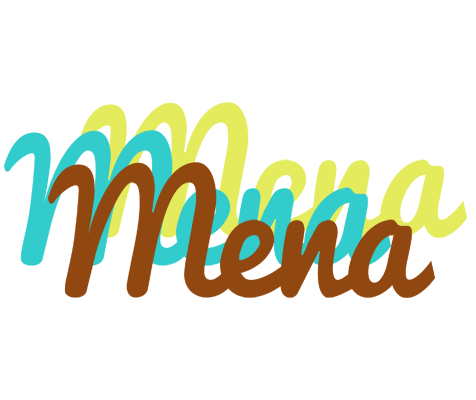 Mena cupcake logo