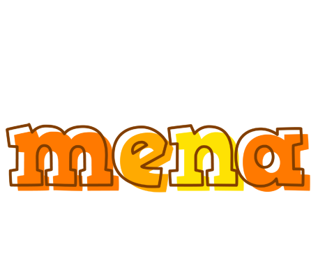 Mena desert logo
