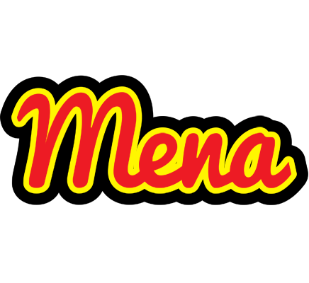 Mena fireman logo