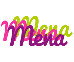 Mena flowers logo