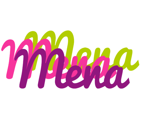Mena flowers logo