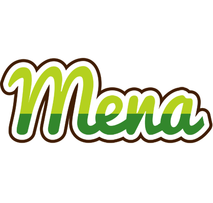 Mena golfing logo