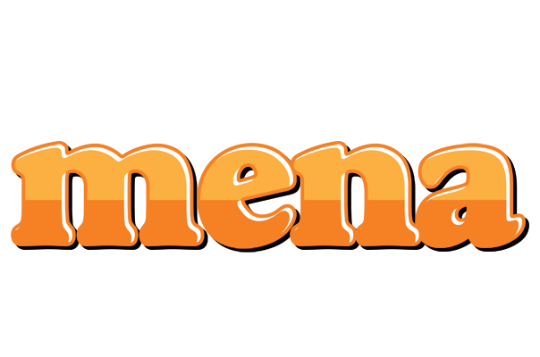 Mena orange logo