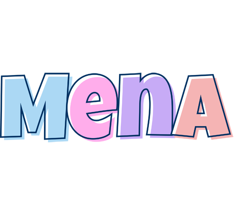Mena pastel logo