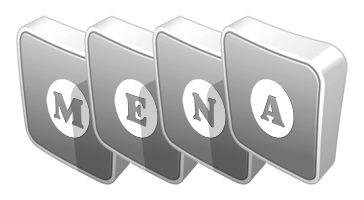 Mena silver logo