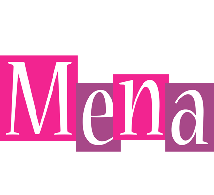 Mena whine logo