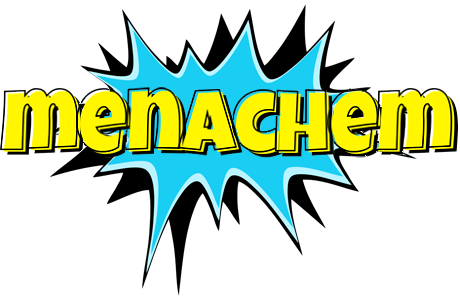 Menachem amazing logo