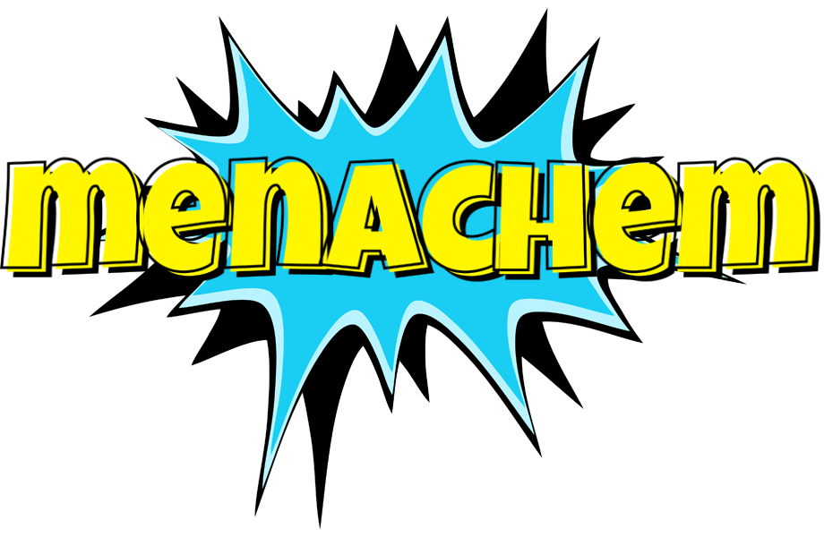 Menachem amazing logo