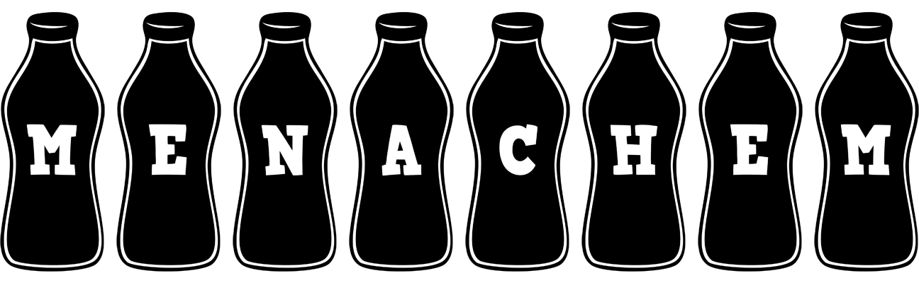 Menachem bottle logo
