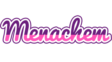 Menachem cheerful logo