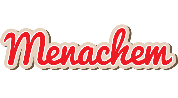Menachem chocolate logo