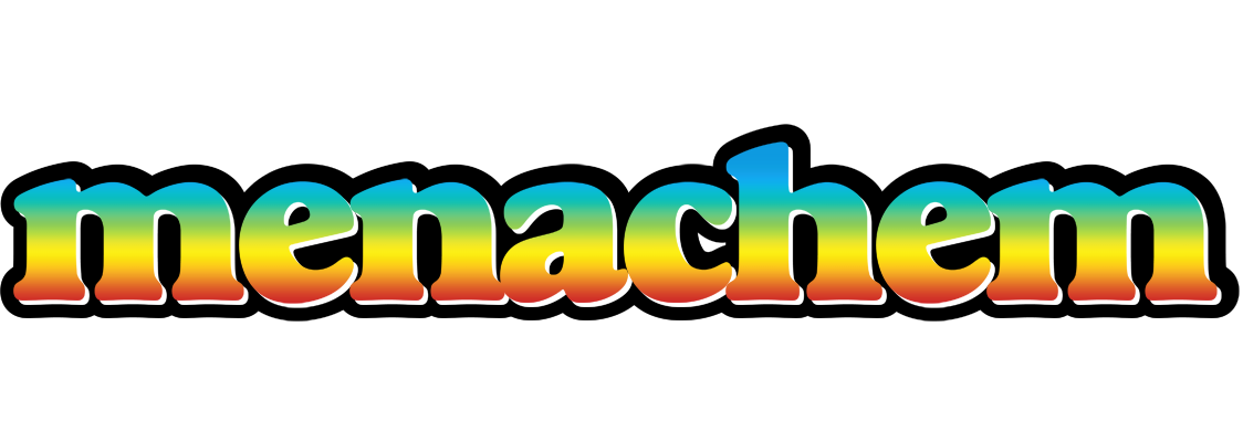 Menachem color logo