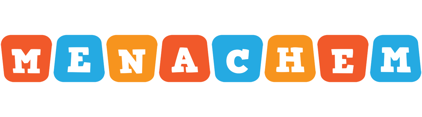Menachem comics logo