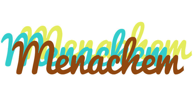 Menachem cupcake logo