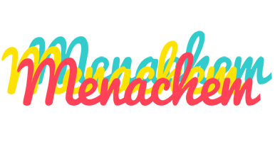 Menachem disco logo