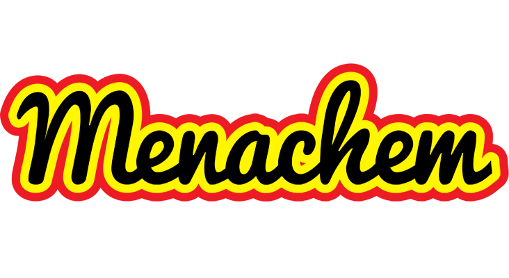 Menachem flaming logo