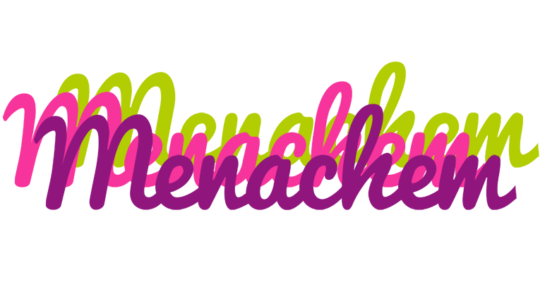 Menachem flowers logo