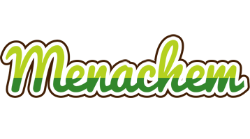 Menachem golfing logo