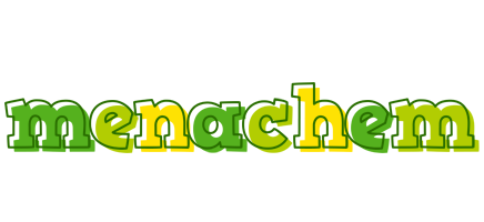 Menachem juice logo