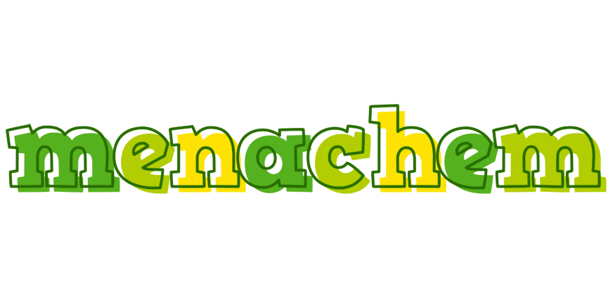 Menachem juice logo