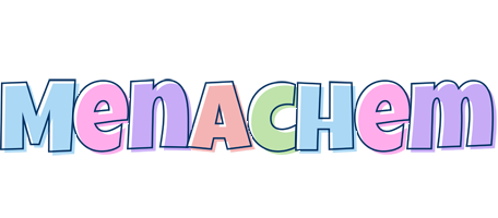 Menachem pastel logo