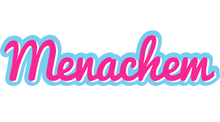 Menachem popstar logo