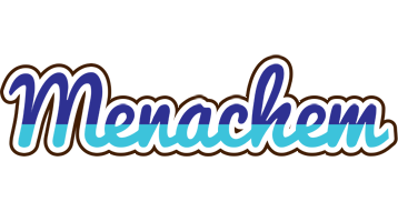 Menachem raining logo