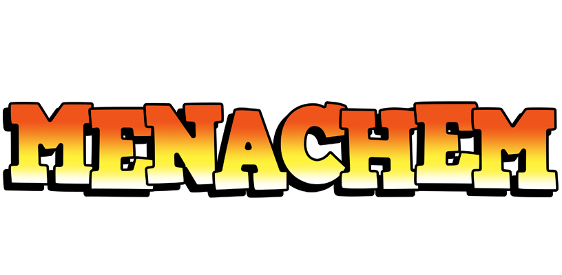 Menachem sunset logo