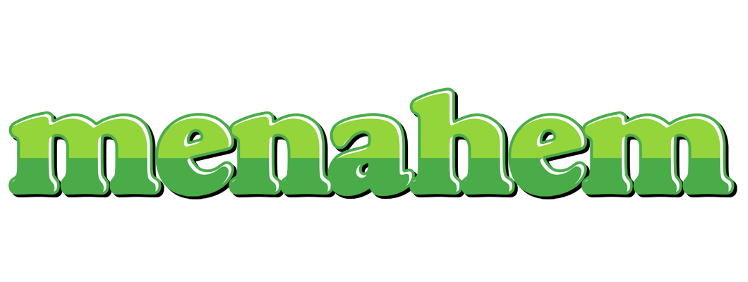 Menahem apple logo