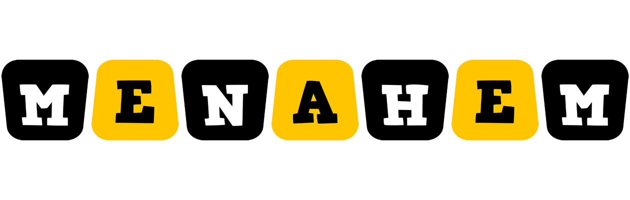 Menahem boots logo