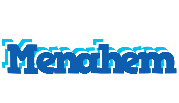 Menahem business logo