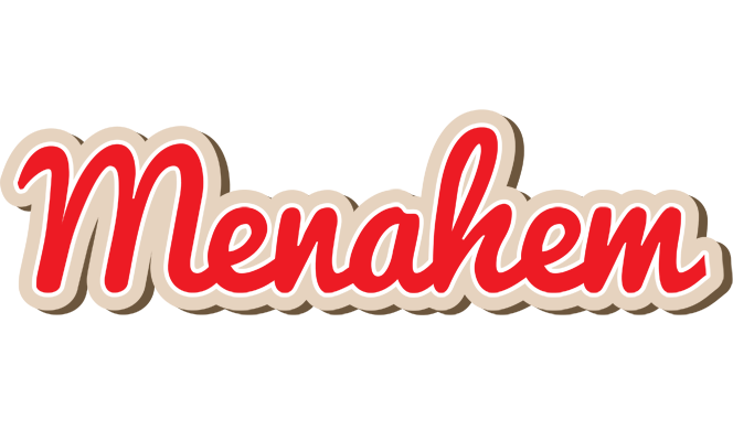 Menahem chocolate logo