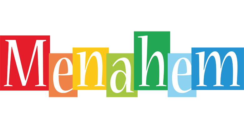 Menahem colors logo