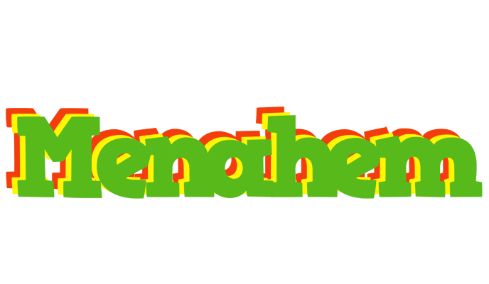 Menahem crocodile logo