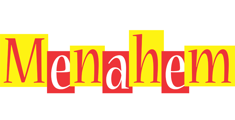 Menahem errors logo