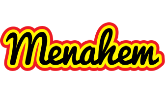 Menahem flaming logo