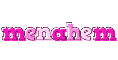 Menahem hello logo