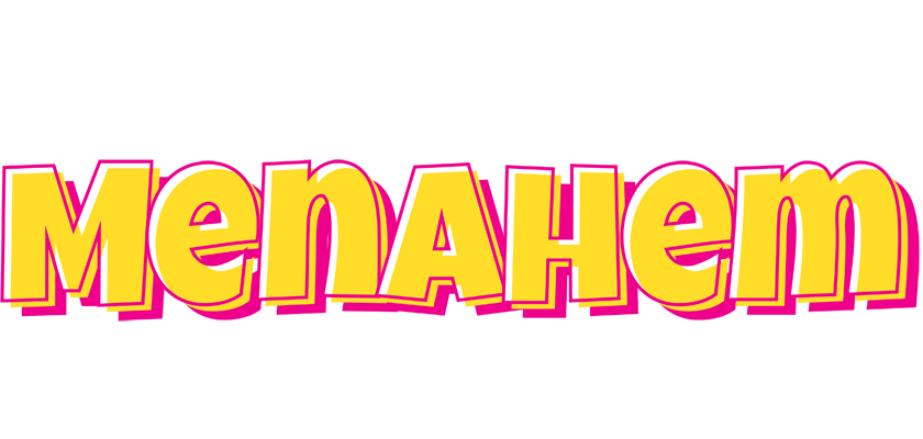 Menahem kaboom logo
