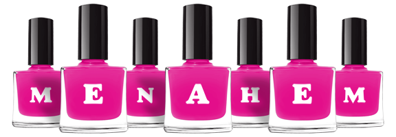 Menahem nails logo