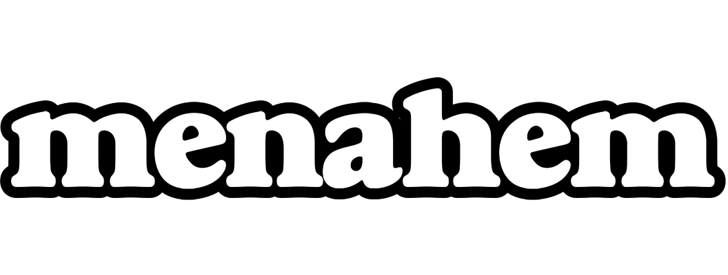 Menahem panda logo