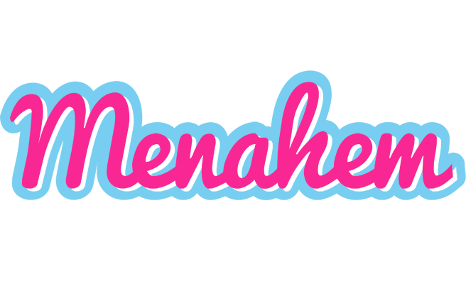 Menahem popstar logo
