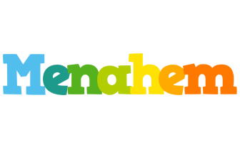 Menahem rainbows logo