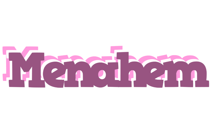 Menahem relaxing logo