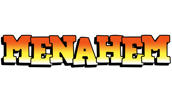 Menahem sunset logo