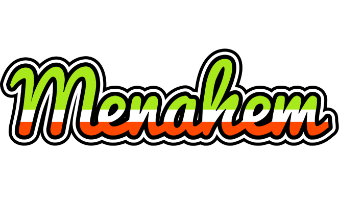 Menahem superfun logo