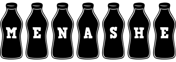 Menashe bottle logo