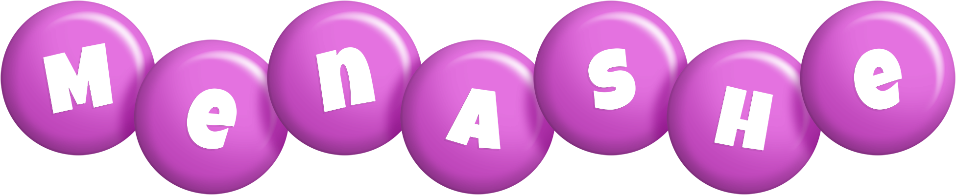 Menashe candy-purple logo