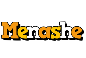 Menashe cartoon logo